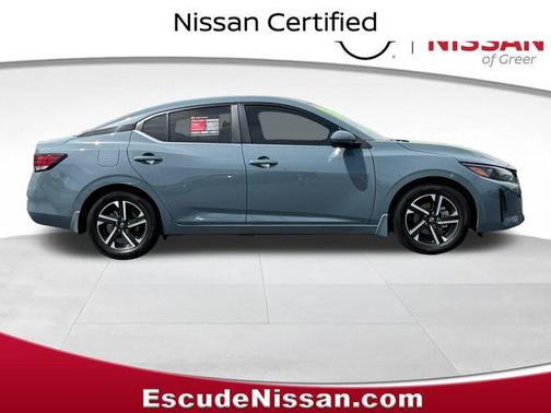 Atlantic Gray Metallic 2025 Nissan Sentra SV