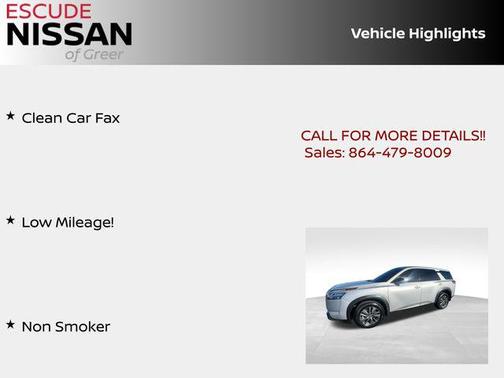 2023 Nissan Pathfinder S FWD