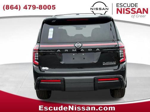 Super Black 2026 Nissan Armada Platinum Reserve