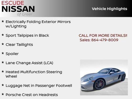 2024 Porsche 718 Cayman S