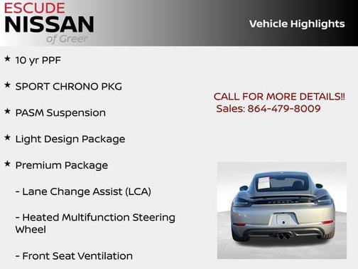 2024 Porsche 718 Cayman S