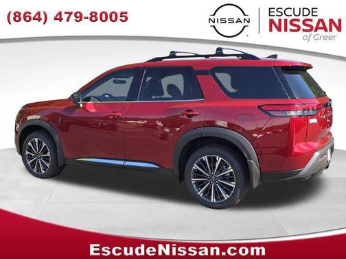 Scarlet Ember Tintcoat 2026 Nissan Pathfinder Platinum