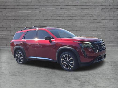 Scarlet Ember Tintcoat 2026 Nissan Pathfinder Platinum