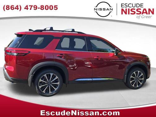 Scarlet Ember Tintcoat 2026 Nissan Pathfinder Platinum