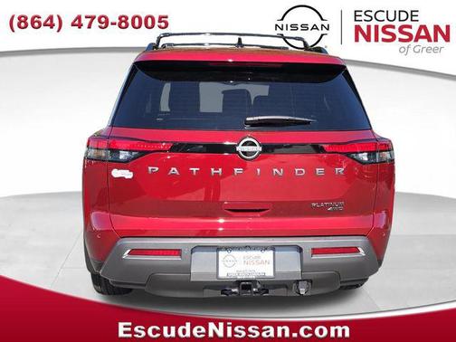 Scarlet Ember Tintcoat 2026 Nissan Pathfinder Platinum