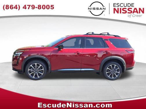 Scarlet Ember Tintcoat 2026 Nissan Pathfinder Platinum