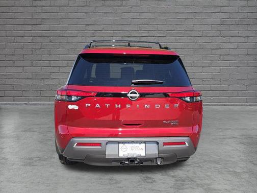 Scarlet Ember Tintcoat 2026 Nissan Pathfinder Platinum