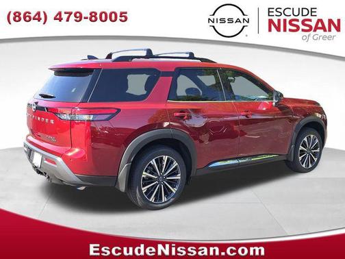 Scarlet Ember Tintcoat 2026 Nissan Pathfinder Platinum