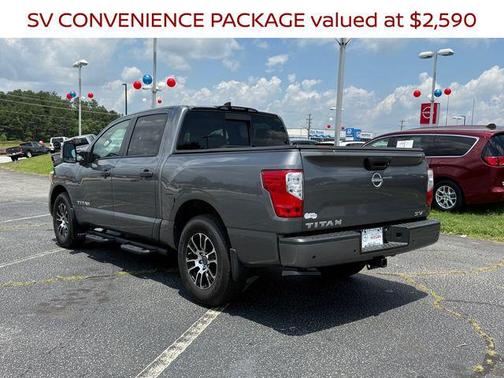 Gun Metallic 2024 Nissan Titan SV
