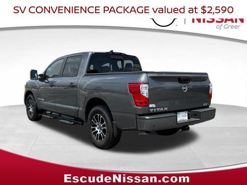 Gun Metallic 2024 Nissan Titan SV
