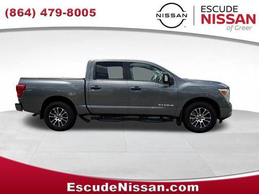 Gun Metallic 2024 Nissan Titan SV
