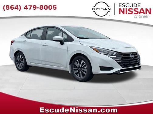 Aspen White Tricoat 2025 Nissan Versa 1.6 SV