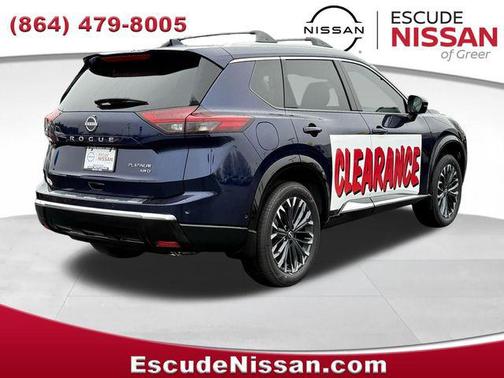 Deep Ocean Blue Pearl 2026 Nissan Rogue Platinum