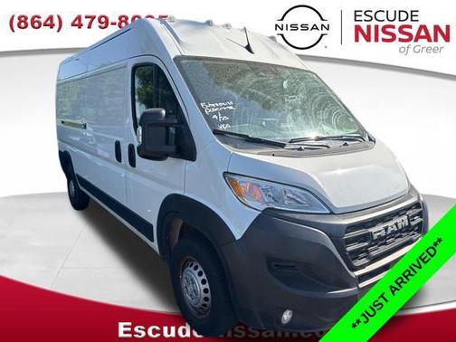Bright White Clearcoat 2025 RAM ProMaster 3500 High Roof