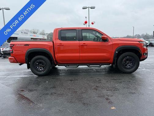 Afterburn Orange 2026 Nissan Frontier PRO-4X