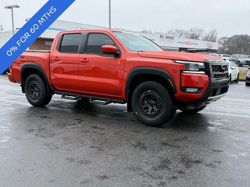 Afterburn Orange 2026 Nissan Frontier PRO-4X