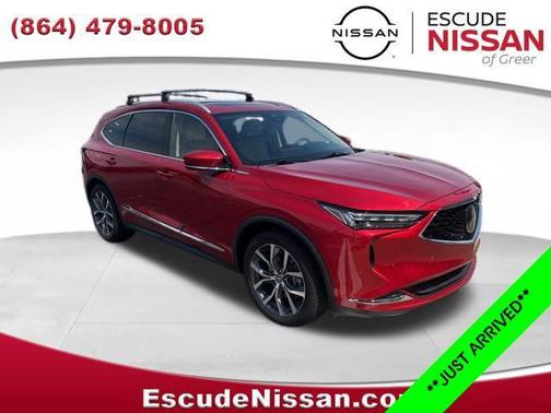 Performance Red Pearl 2022 Acura MDX Technology Package