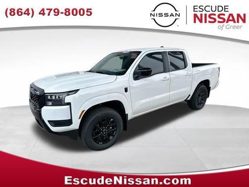 Glacier White 2026 Nissan Frontier SV