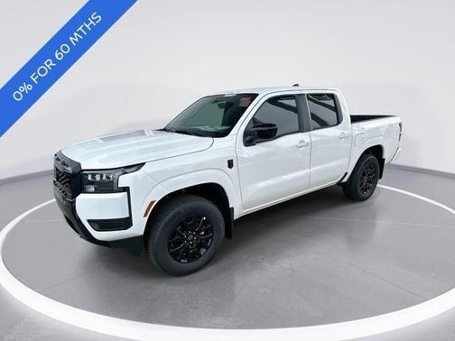 Glacier White 2026 Nissan Frontier SV