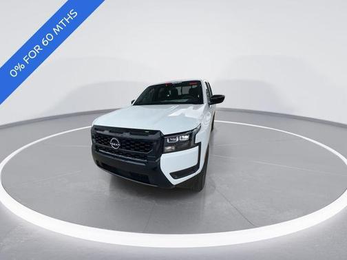 Glacier White 2026 Nissan Frontier SV