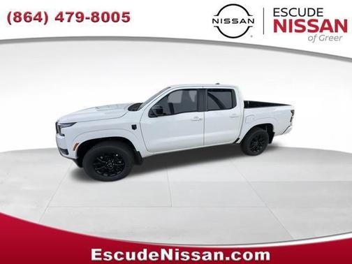Glacier White 2026 Nissan Frontier SV