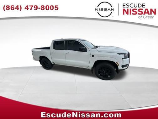 Glacier White 2026 Nissan Frontier SV