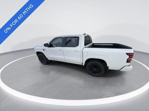 Glacier White 2026 Nissan Frontier SV