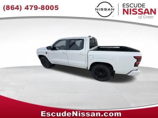 Glacier White 2026 Nissan Frontier SV