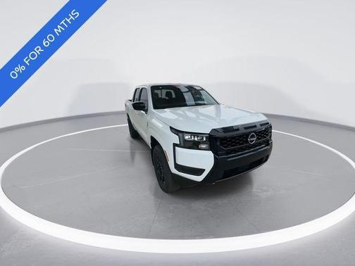 Glacier White 2026 Nissan Frontier SV