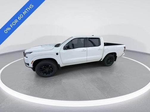 Glacier White 2026 Nissan Frontier SV
