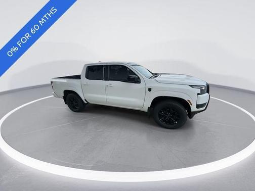 Glacier White 2026 Nissan Frontier SV