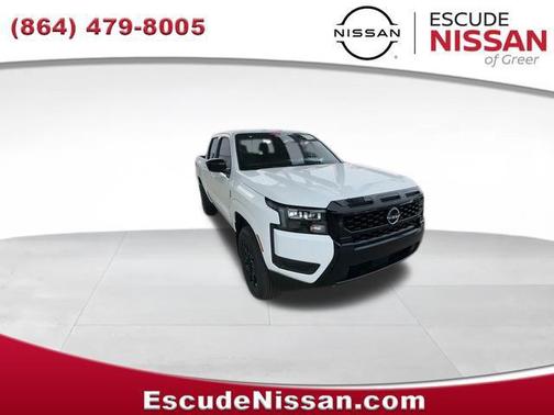 Glacier White 2026 Nissan Frontier SV