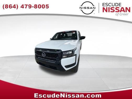 Glacier White 2026 Nissan Frontier SV