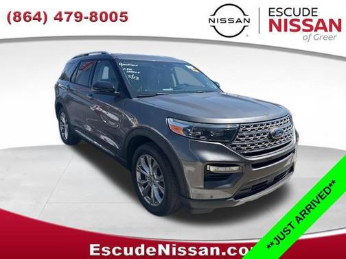 Carbonized Gray Metallic 2021 Ford Explorer Limited