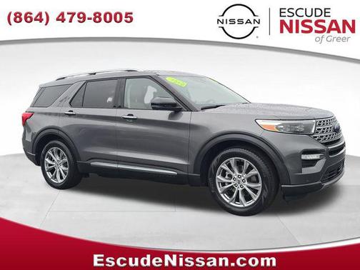 Carbonized Gray Metallic 2021 Ford Explorer Limited