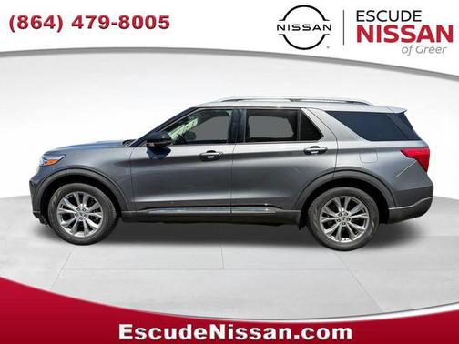 Carbonized Gray Metallic 2021 Ford Explorer Limited