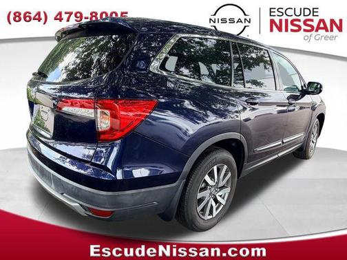 Blue 2020 Honda Pilot 2WD EX