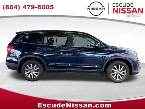 Blue 2020 Honda Pilot 2WD EX