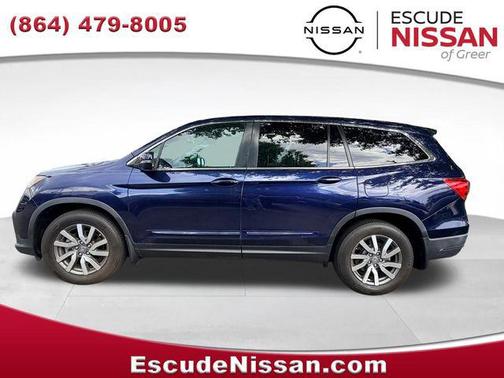 Blue 2020 Honda Pilot 2WD EX