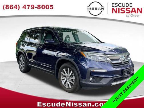 Blue 2020 Honda Pilot 2WD EX