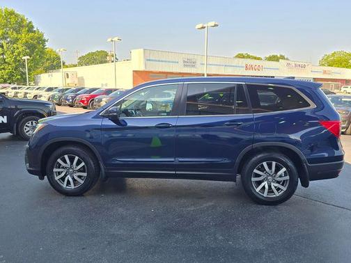 Blue 2020 Honda Pilot 2WD EX