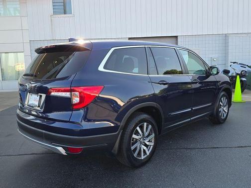 Blue 2020 Honda Pilot 2WD EX