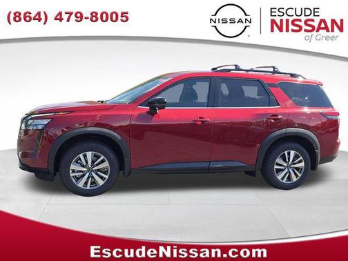 Scarlet Ember Tintcoat 2026 Nissan Pathfinder SL