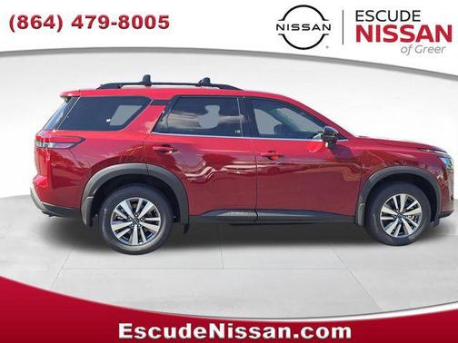 Scarlet Ember Tintcoat 2026 Nissan Pathfinder SL