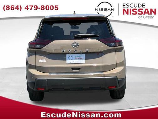 Baja Storm Metallic 2025 Nissan Rogue SV