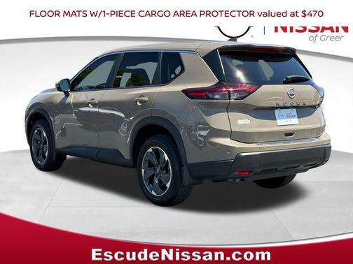 Baja Storm Metallic 2025 Nissan Rogue SV