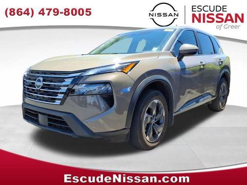 Baja Storm Metallic 2025 Nissan Rogue SV