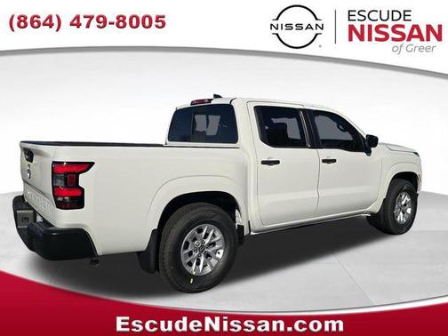 Glacier White 2026 Nissan Frontier S