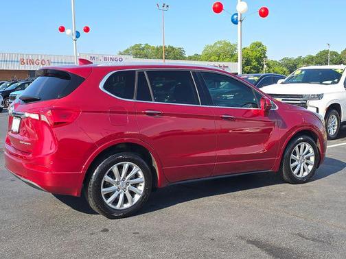 Chili Red Metallic 2019 Buick Envision Essence