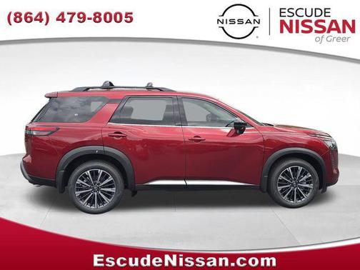 Scarlet Ember Tintcoat 2026 Nissan Pathfinder Platinum